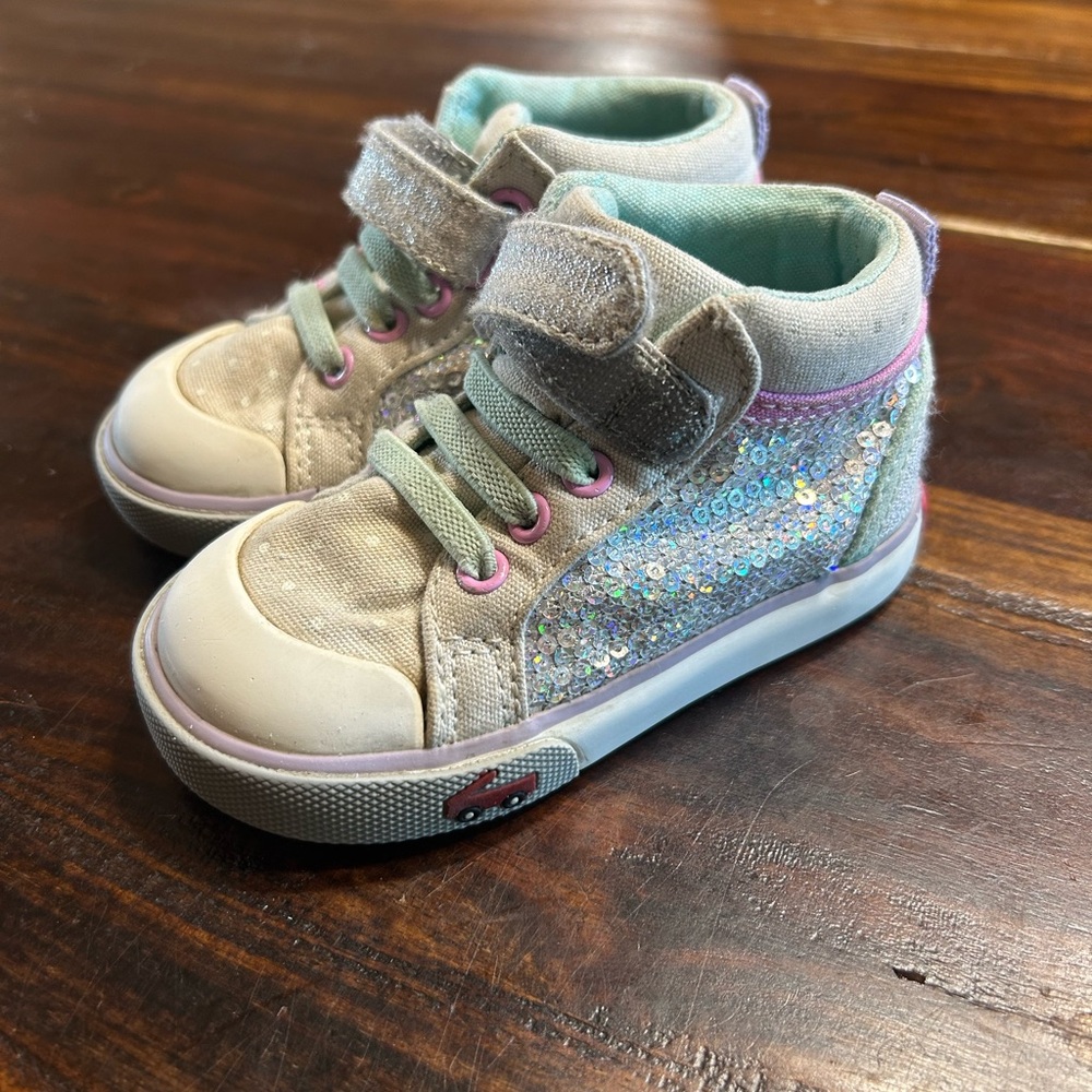 Sparkly See Kai Run Shoes